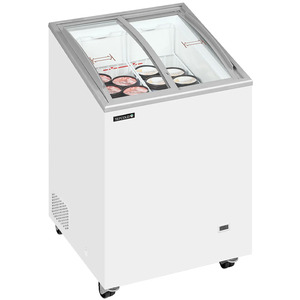 Glassfrys välvt skutlock IC101SCEB LED | 85L (1)