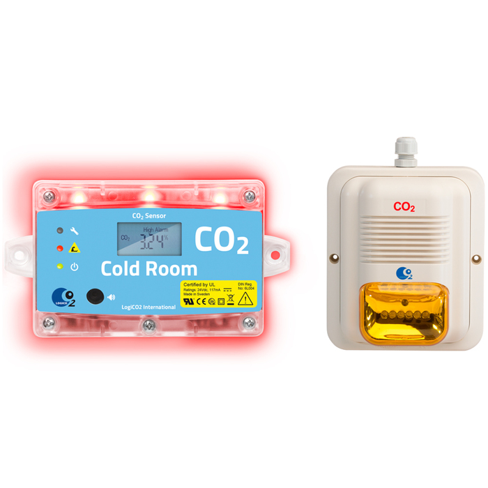 Koldioxidlarm Cold Room Add-on KIT 3317