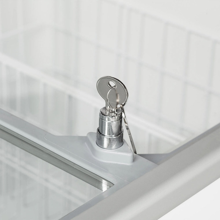 Glassfrys med glaslock IC401SC | 350L (4)