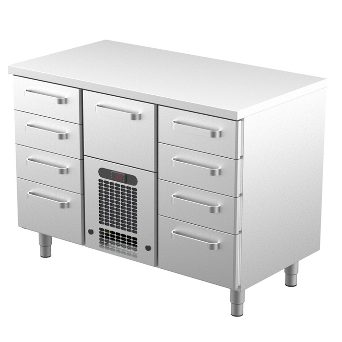 Kylbänk VLE 1209 | 9 lådor (1)