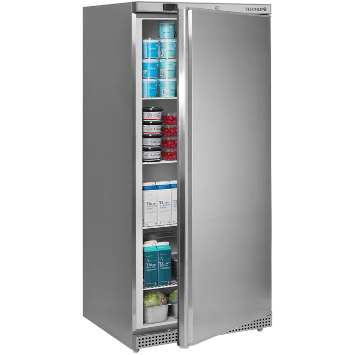 Kylskåp i rostfritt stål UR550S (2)