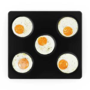 Äggplåt 5 ägg GN 2/3 | Non-stick aluminium (1)