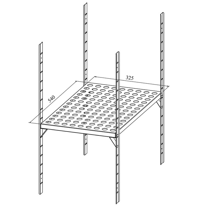 Kylbänk VLE 1221 | 1 låda + 2 skåp (4)