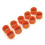 Silikonband för fritöskorg | 10-pack Orange (2)