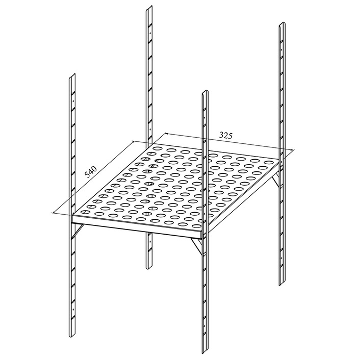 Kylbänk VLE 811 | 1 låda + 1 skåp (4)