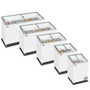 Glassfrys välvt skjutlock IC502SCEB | 398L (5)