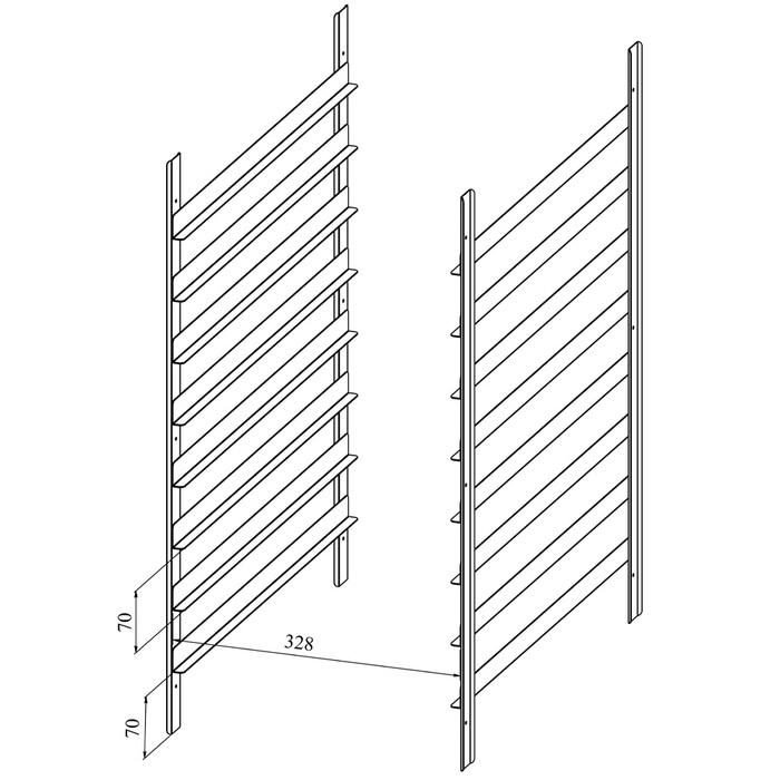 Kylbänk / pizzabänk KLE 1221 (3)