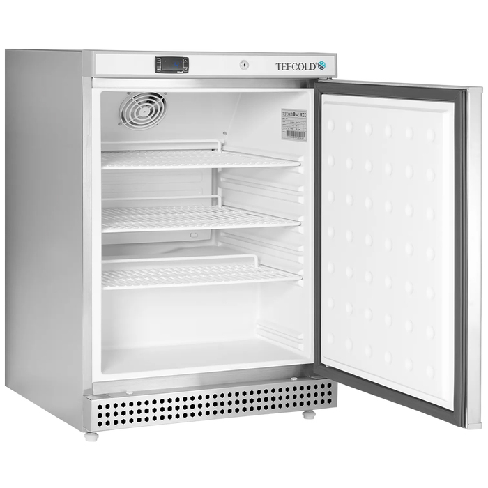 Kylskåp i rostfritt stål UR200S (2)