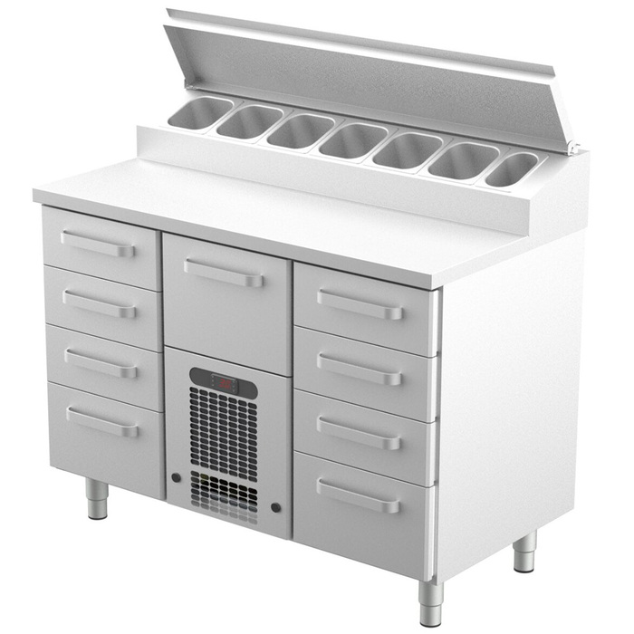 Kylbänk / pizzabänk KLE 1209 (1)