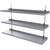 Rostfri vägghylla SR 3TP | 1200x300mm (1)