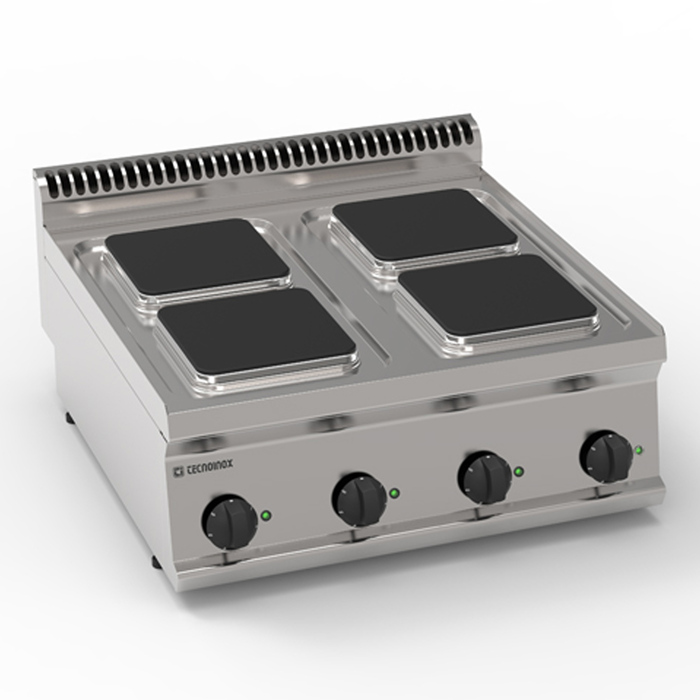 Elektrisk restaurangspis | 4 plattor