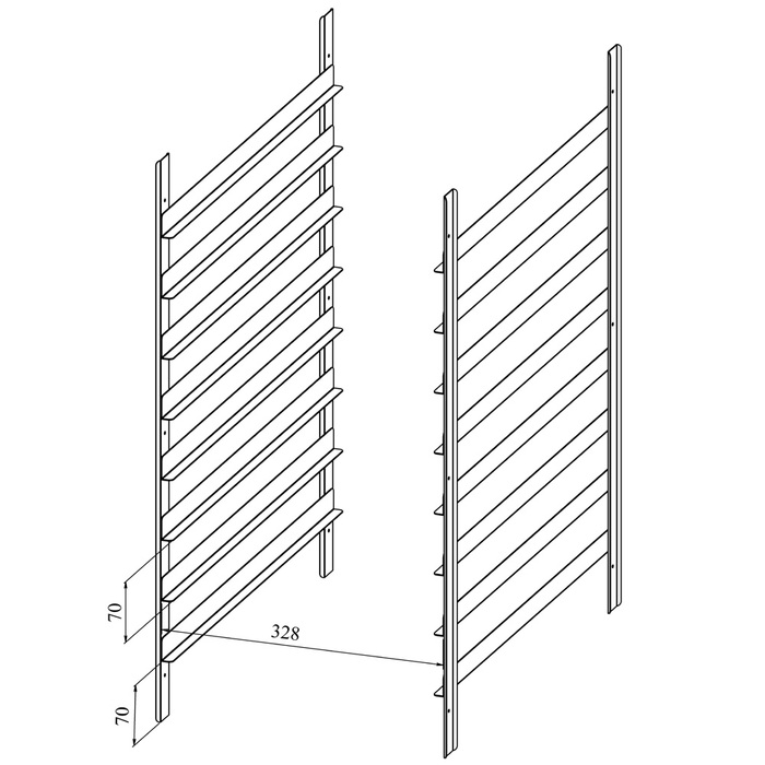 Kylbänk VLE 1214 | 4 lådor + 1 skåp (3)
