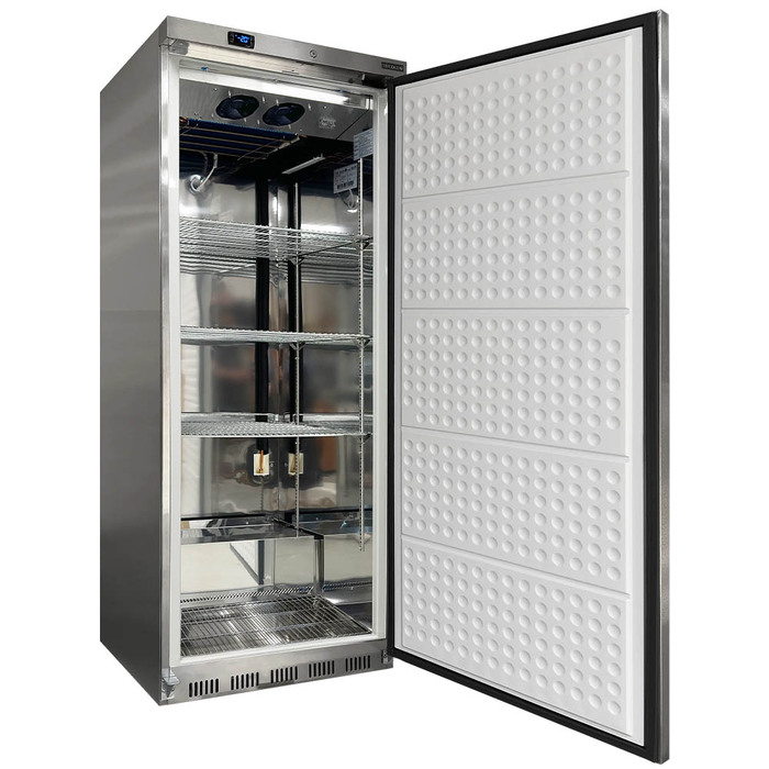 Frysskåp/Förvaringsfrys rostfritt stål UF600SS (2)