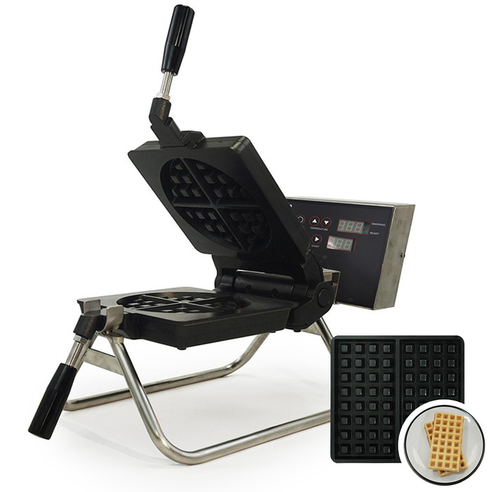 Våffeljärn Multi Waffle Maker + Square plates