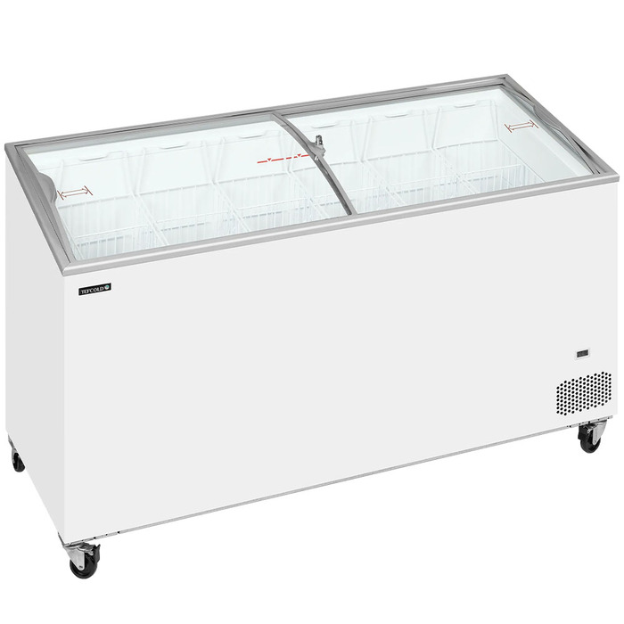 Glassfrys med välvt skjutlock IC501SCEB | 398L (2)