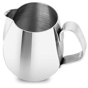 Mjölkkanna Latte rostfritt stål 0,35L