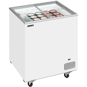 Glassfrys med glaslock IC201SC | 165L (1)