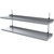Rostfri vägghylla SR 2TP | 1400x300mm (1)