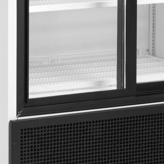 Displaykyl / flaskkyl FSC891S med skjutdörrar (4)