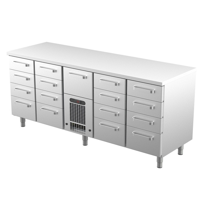 Kylbänk VLE 20017 | 17 lådor (1)